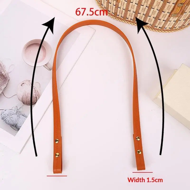 2Pcs PU Leather Bag Replacement Strap Handles – DIY Shoulder Bag Bag Strap Handles Oasis Select A1