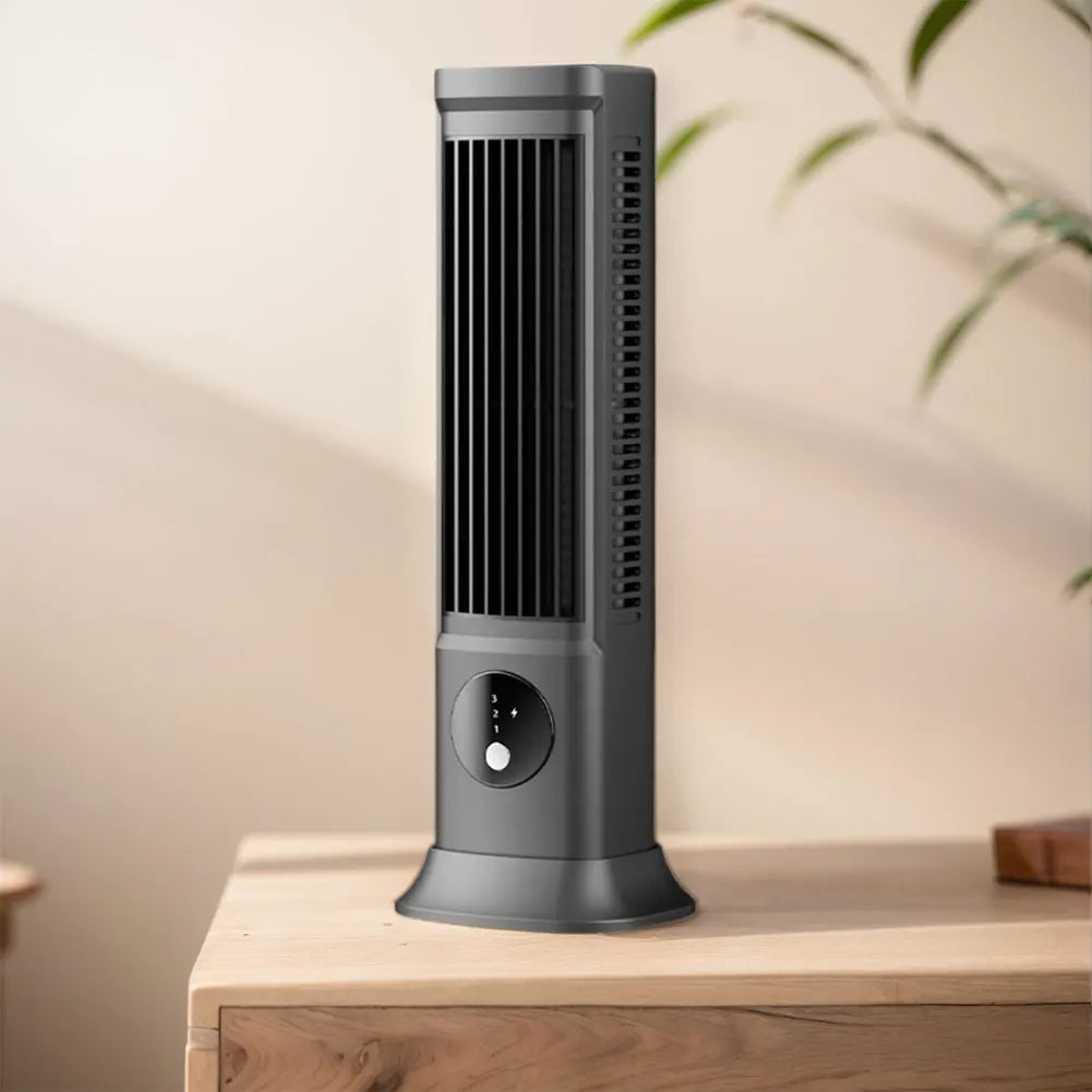 Tower Fan USB Rechargeable Portable Table Fan Quiet Cooling Personal Fan for Bedroom Home Office Oasis Select