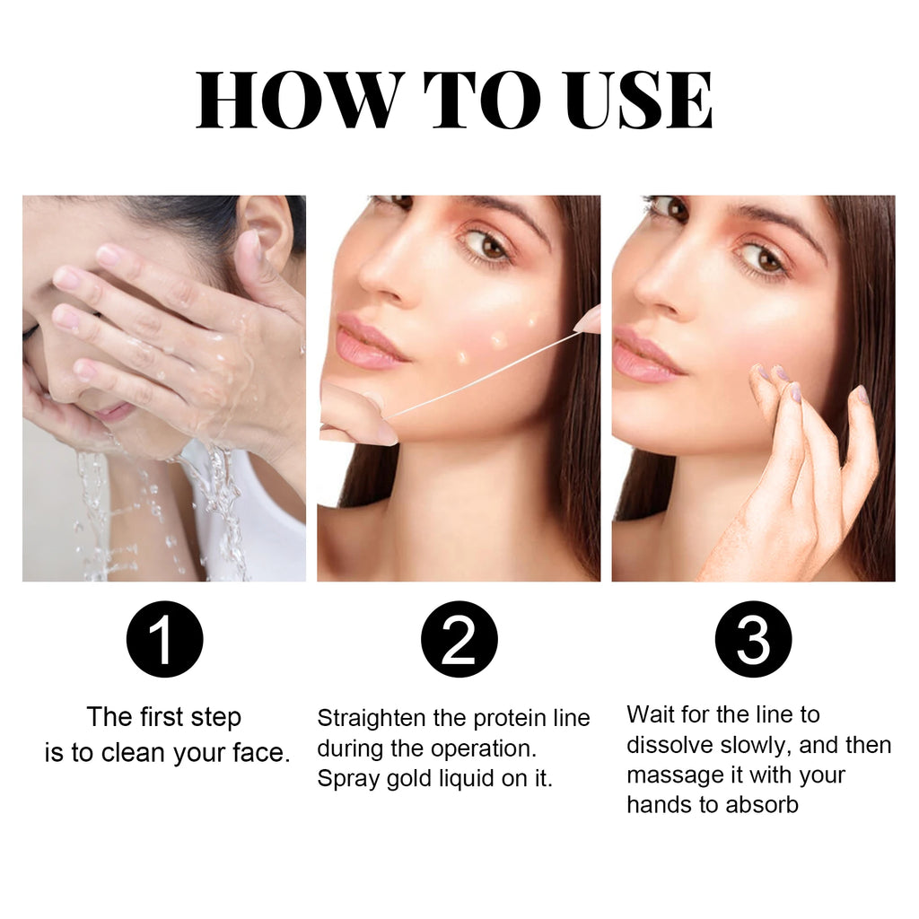 EELHOE Protein Thread Lifting Set – Firming & Anti-Wrinkle Serum