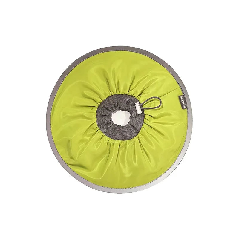 Pet Neutering Care Collar for Cat and Dog Grooming Collar for Small Dog Head Cover Against Licking and Biting Pet Collars Oasis Select green L ( d 36 x 13cm )