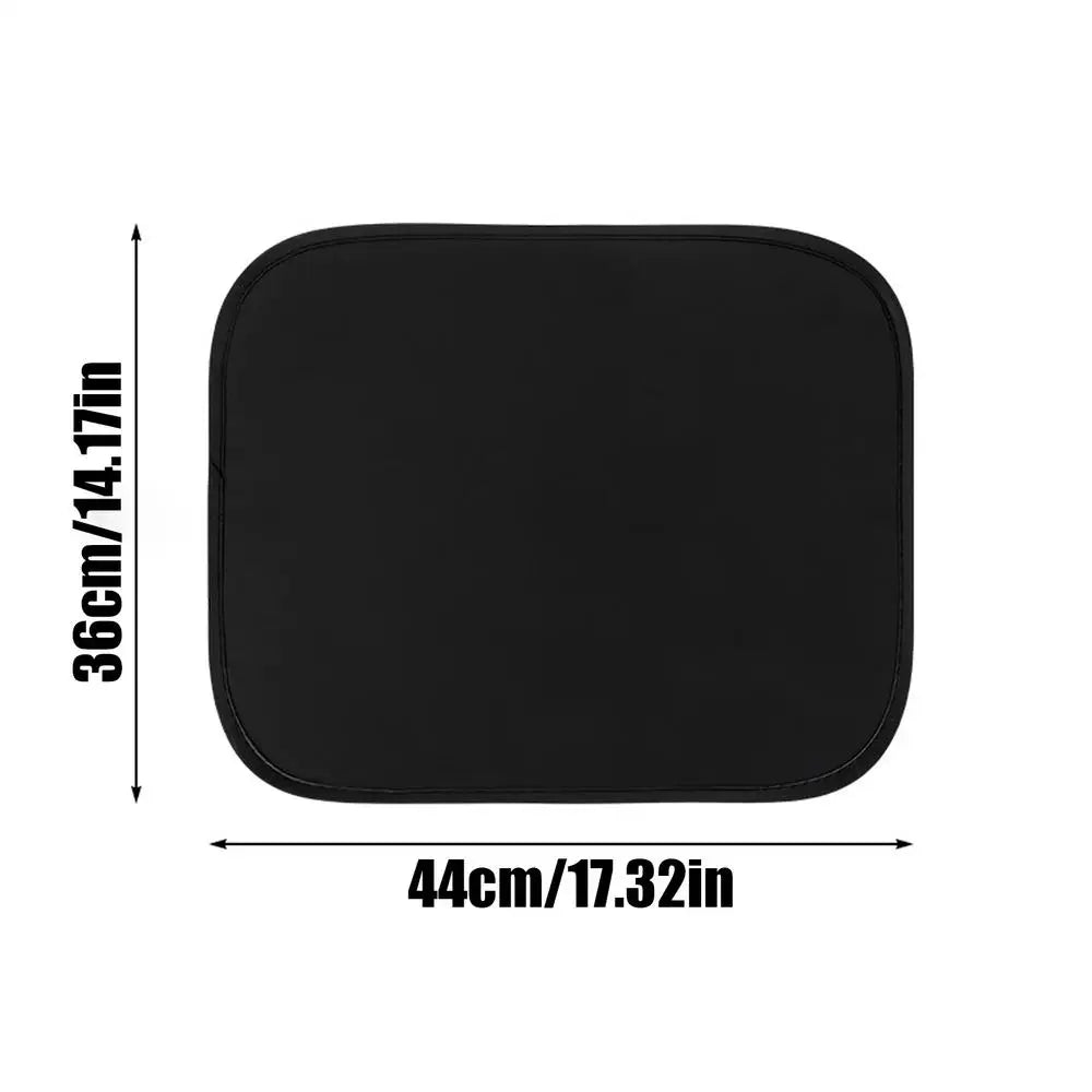 Summer Electrostatic Sun Visor for Car Side Window Sun Shade Curtains Anti-Glare UV-Blocker Auto Sun Protection Cover Visor Oasis Select rear window