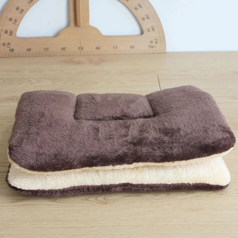 Four Seasons Autumn Winter Thickened Pet MATS Cat Dog Blankets Beds