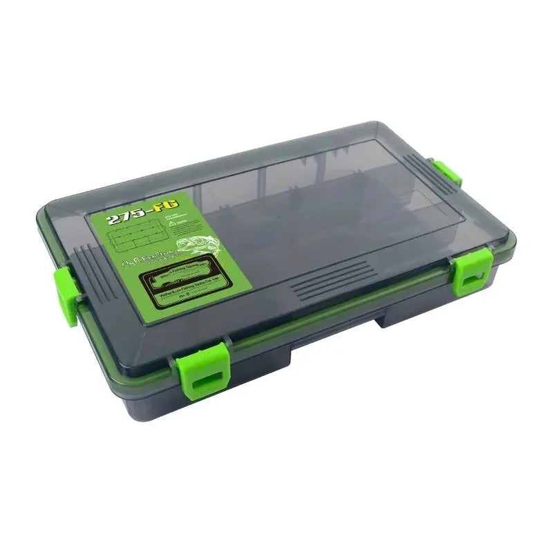 Fishing Tackle Box Large Capacity Waterproof Accessories Hook Storage Lure Bait Tray Storage Lure Bait Organizer Boxes Oasis Select big green