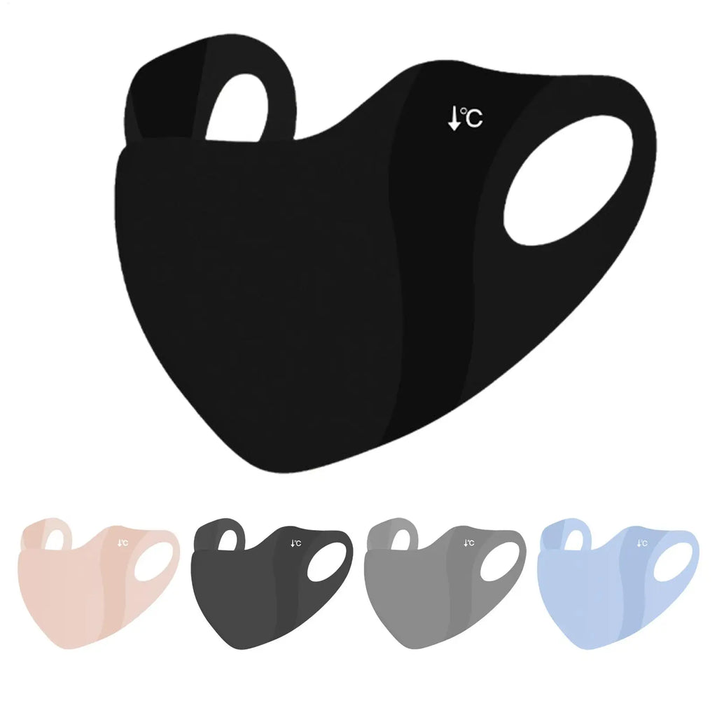 UV Protection Mask Women Cooling Ice Silk Breathable Thin Invisible Face Cover Sunscreen Anti-UV Fashionable Outdoor Face Cover Oasis Select
