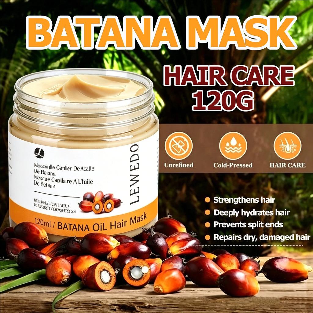 Batana Oil Hair Conditioner Organic Batana Oil For Dry Frizzy Hair Nourishing Smoothing Mask Moisturizes Scalp Repairs Damaged Oasis Select