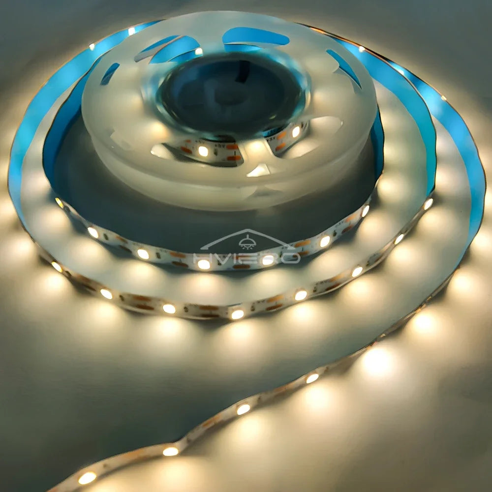 USB 5V Festival Party Bedroom BackLight Lamps LED Light Strips Home Decorations 1/2/3/4/5M 2835 Decoration Lighting Ribbon Lamp Oasis Select 2835 Warm 2m