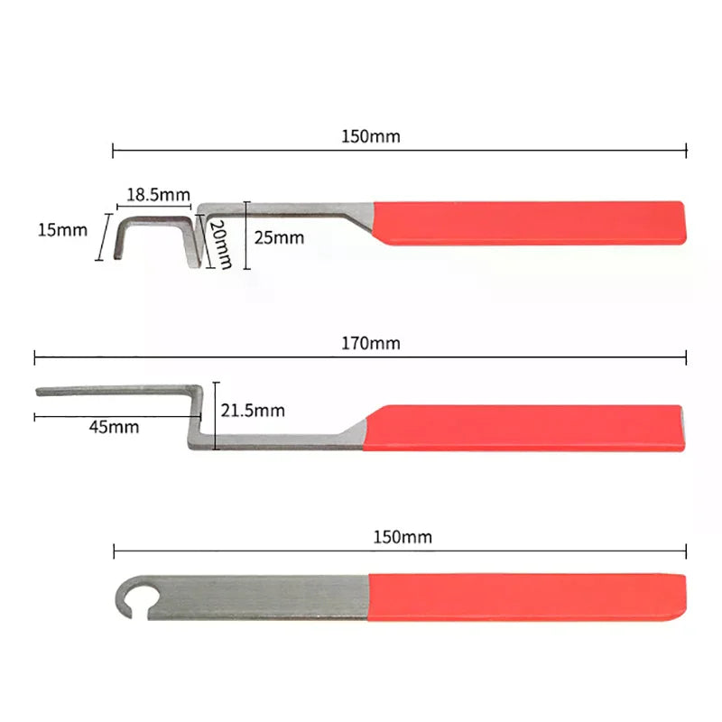 3Pcs/set Compact Casement Windows Unlocking Tool Professional Non-slip Lock Picking Set Convenient Stainless Steel Door Open Key Oasis Select