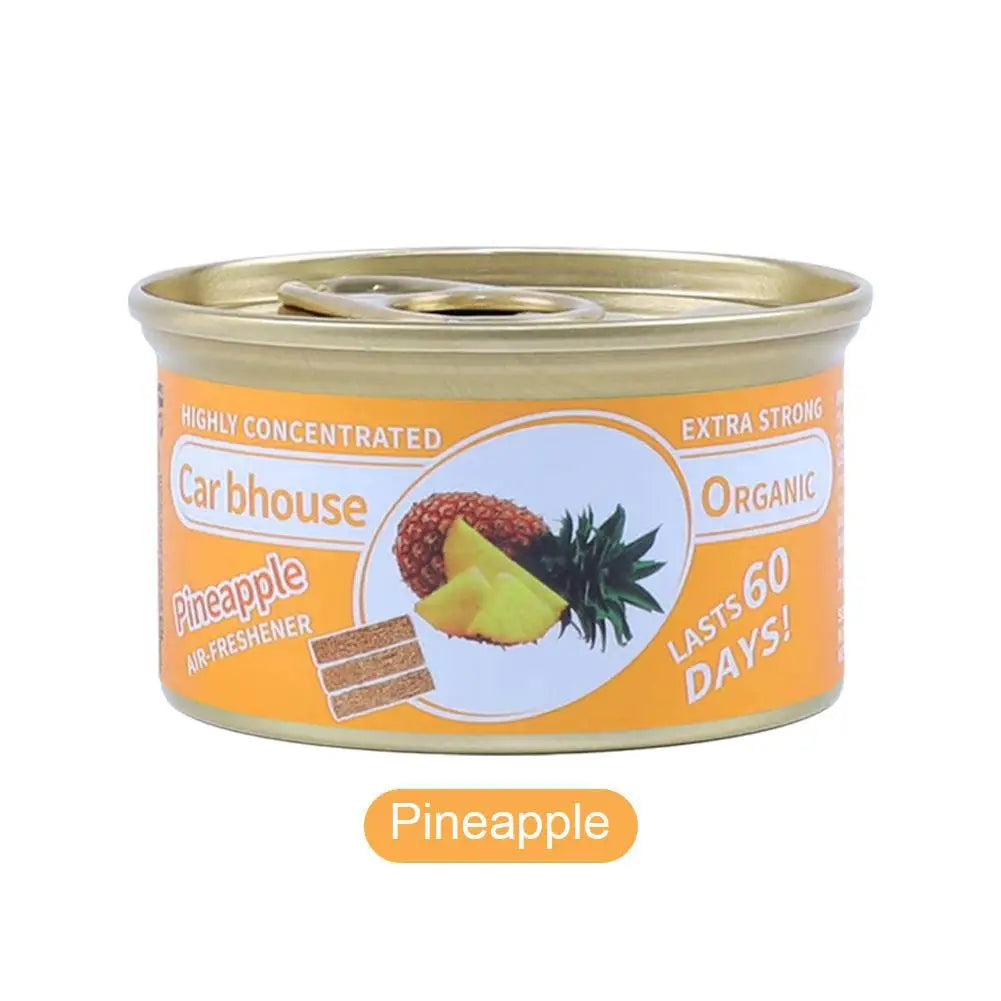Car Flavoring Car Air Fresheners Perfume Canned Wood Blocks Coffee Flavor Long-Lasting Auto Aromatherapy Car Deodorant Supplies Oasis Select B