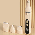 Household pet hair clipper for shaving feet electric clippeUSB rechargeable pet shavermultifunctional model for polishing nails Oasis Select Beige