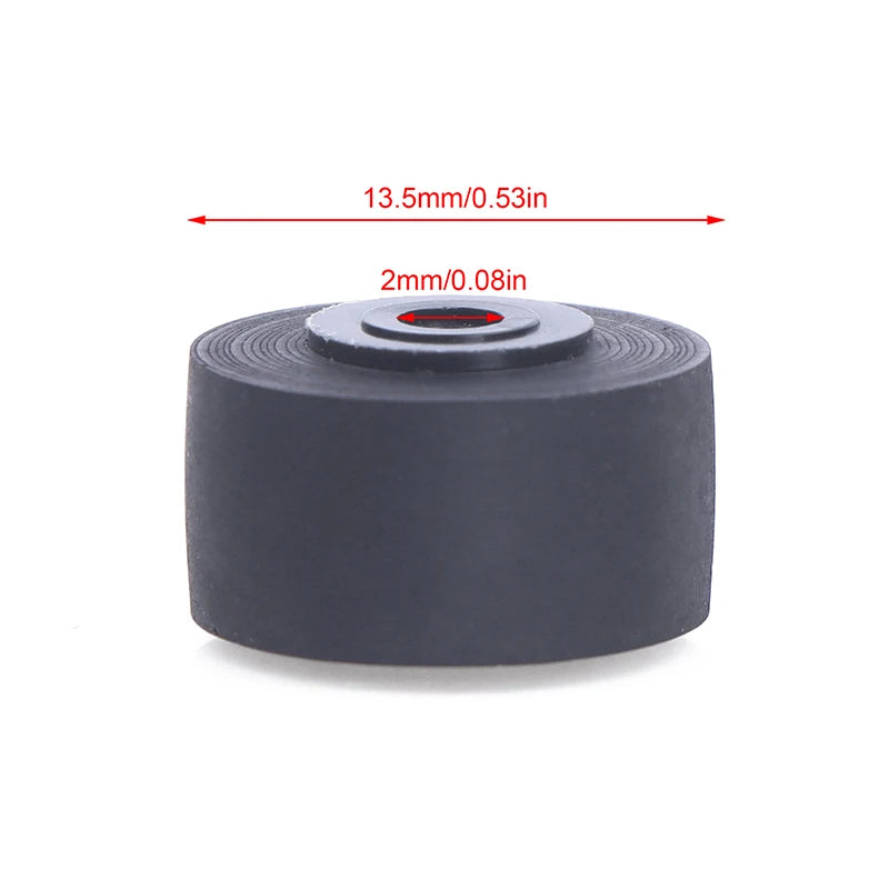 1Pc 13.5x8x6.8x2mm Rubber Pinch Roller Belt Wheel For Tape Recorder Deck Cassette Movement Radio Audio Drive Player Accessories Oasis Select