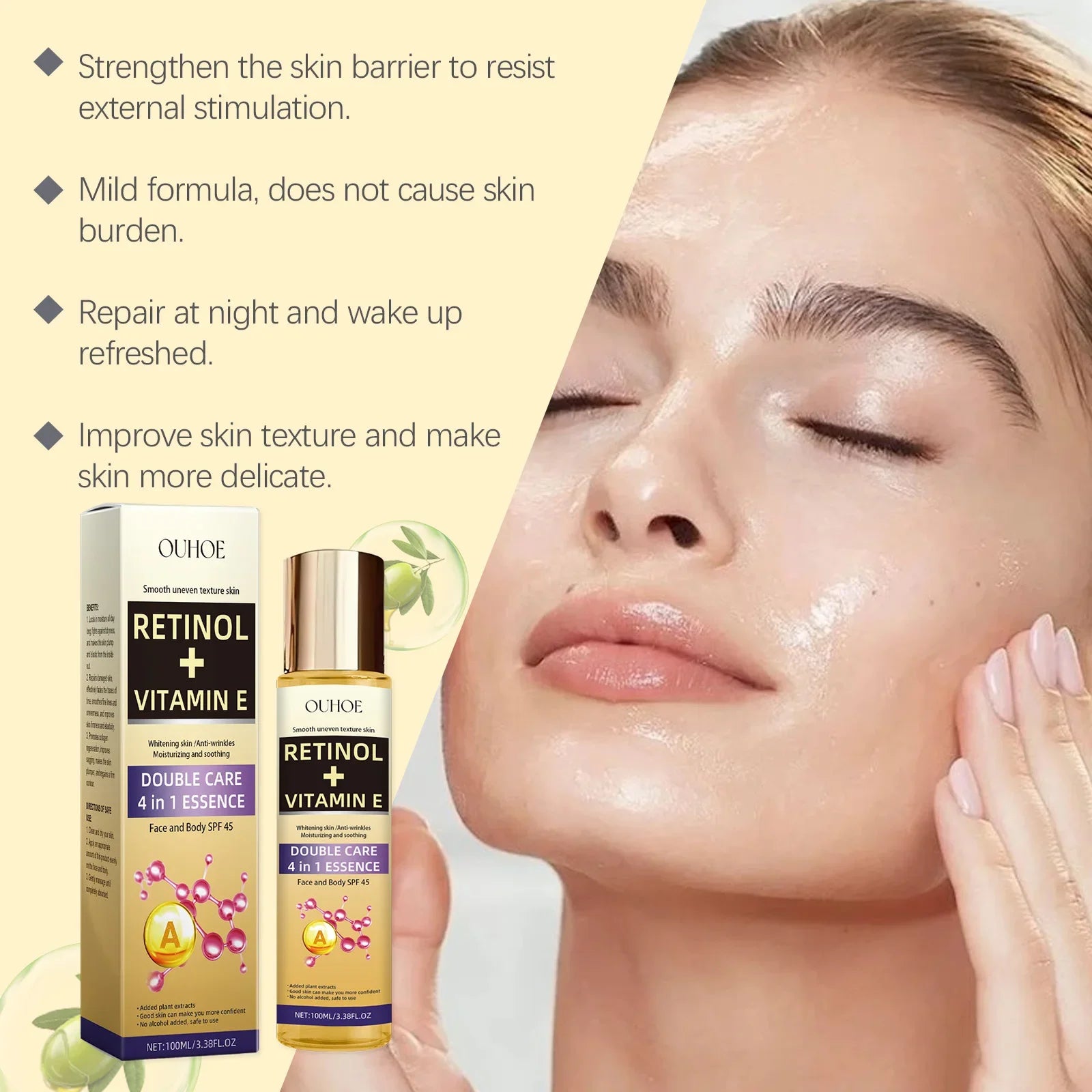 Collagen Retinol Face Serum – Firming, Anti-Aging & Pore Care Face Serum Oasis Select