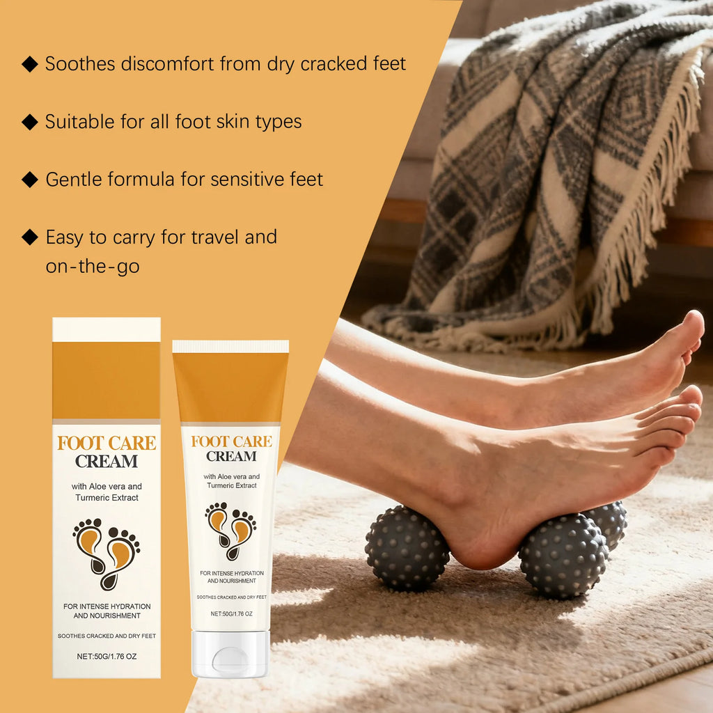 Foot Care Cream Moisturizing Anti Crack Heel Repair Soften Calluses Dry Skin Foot Cream Hydrating Nourishing Foot Balm For Rough Oasis Select