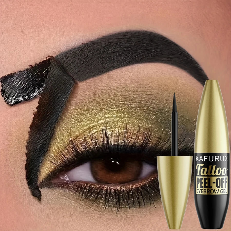 KAFURUX Peel-Off Eyebrow Gel Tint | Waterproof Semi-Permanent Brow