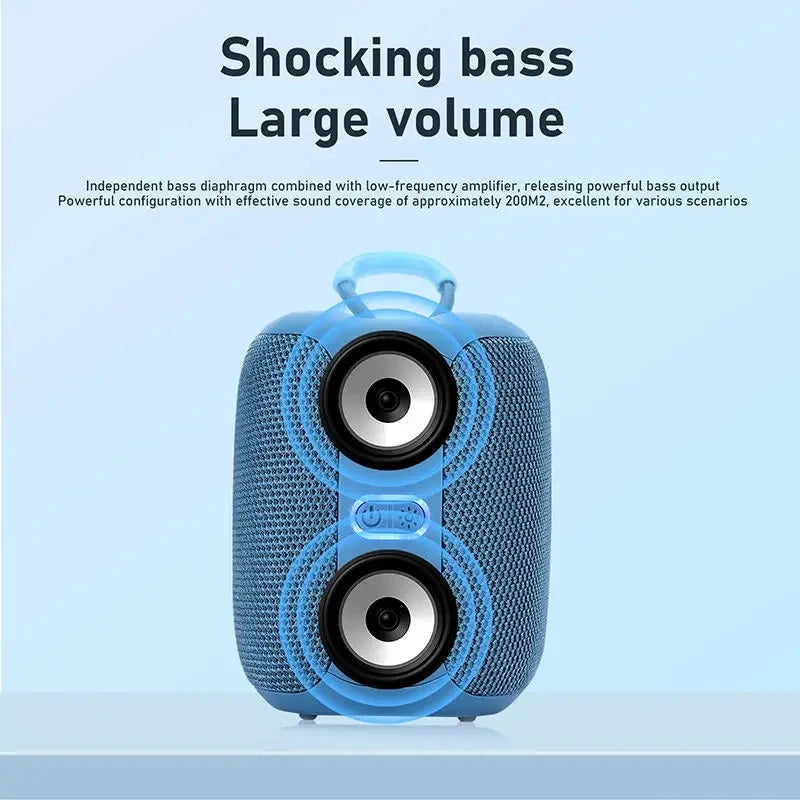T&G TG658 Portable Bluetooth 5.3 Speaker | FM, TWS & LED