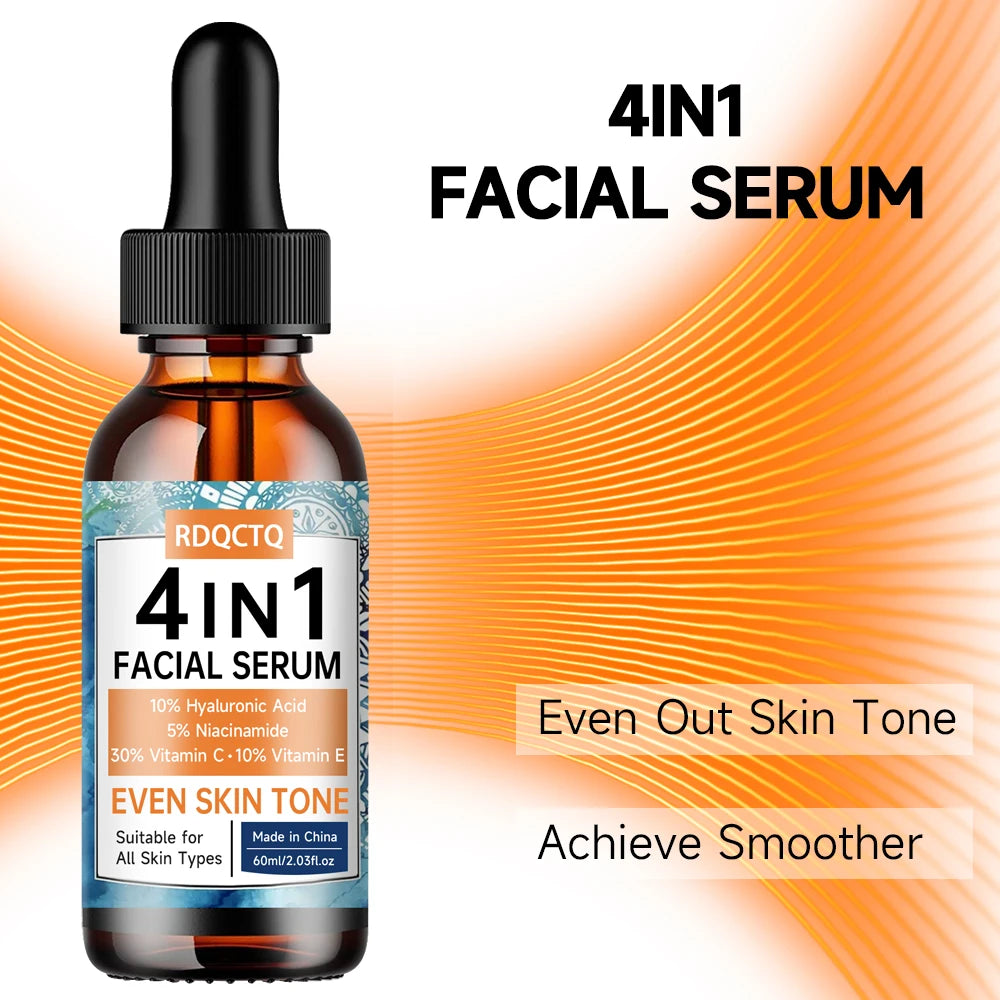4-in-1 Face Serum – Hyaluronic Acid, Niacinamide & Vitamins Face Serum Oasis Select