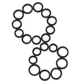 New Sale 20PCS Mixed Idle Tire Wheel Belt Loop Ldler Rubber Ring For Cassette Deck Recorder Tape Stereo Audio Player Oasis Select Default Title