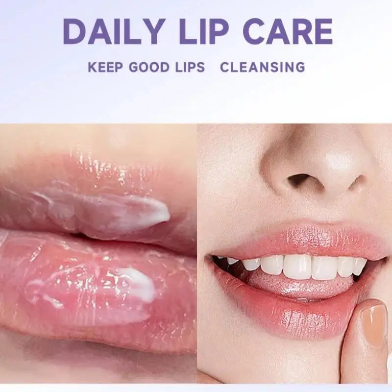 Pudaier Bubble Lip Exfoliator Foaming Scrub & Moisturizing Balm
