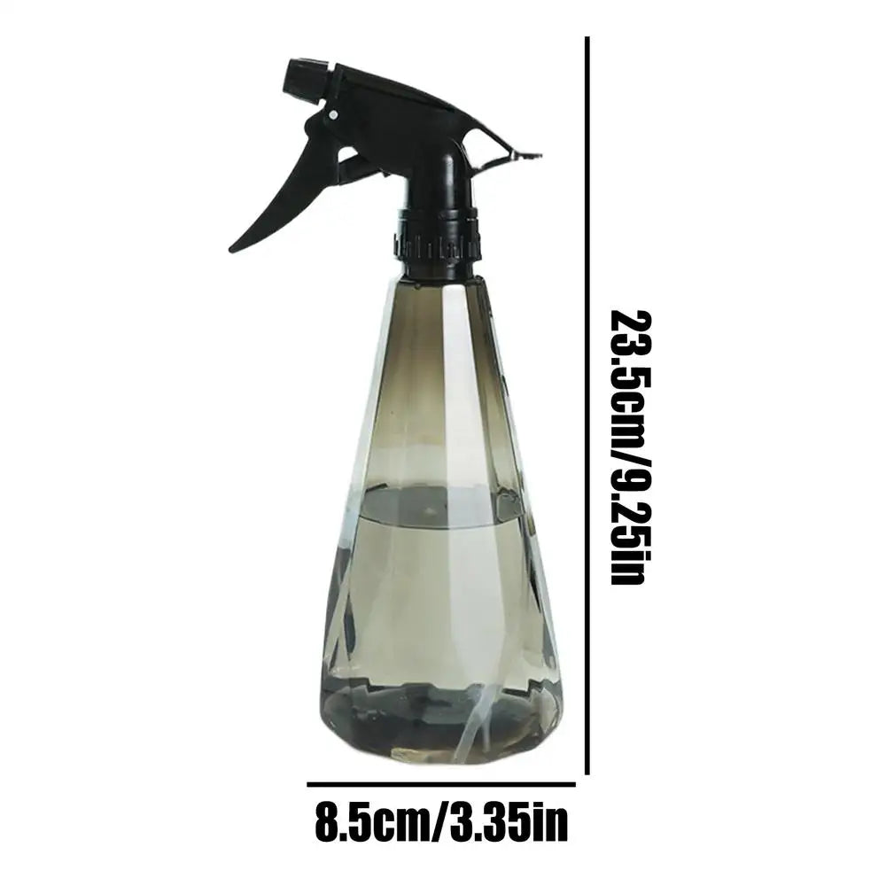 500ML Watering Sprayer Plastic Spray Bottle Flower Gardening Watering Can Adjustable Nozzle Refillable Sprayer Garden Watering Oasis Select Black 1PC