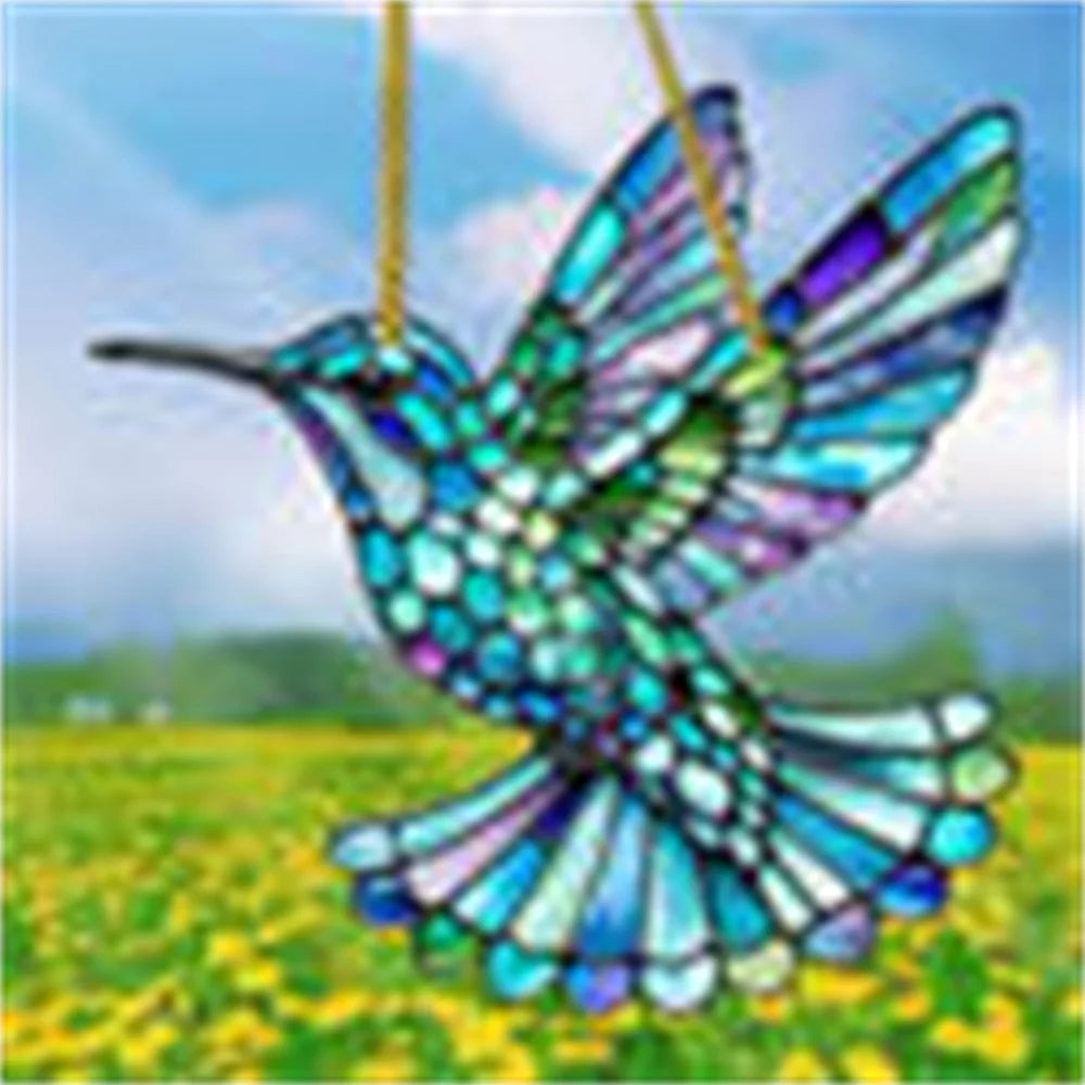Fairy Angel Heart Suncatcher | Acrylic Window Hanging Ornament
