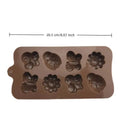 Silicone Flower Chocolate Mold – 8-Cavity BPA-Free Baking Mold