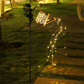 Fairy Plug Solar Kettle Light Water Flashing Trumpet Kettle Lawn Light Solar Outdoor Light Solar Power Oasis Select Fairy warm color