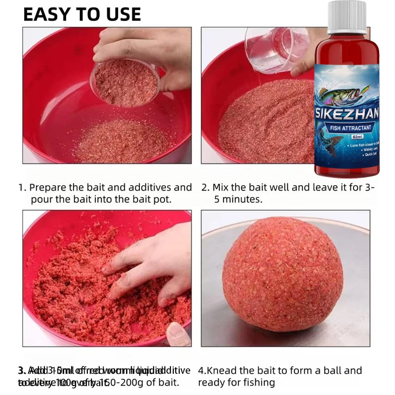 Concentrated Bloodworm Scent Fish Attractant Liquid Bait Additive For Trout Carp Bass Freshwater Fishing Lures Tackle Gear Tools Oasis Select