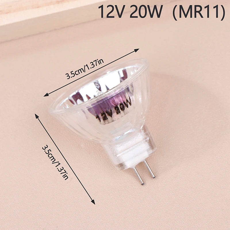 AC/DC 12V Halogen Bulb Lamp Cup Light MR11 MR16 GU5.3 GU10 High Brightness Spotlight Oasis Select A1