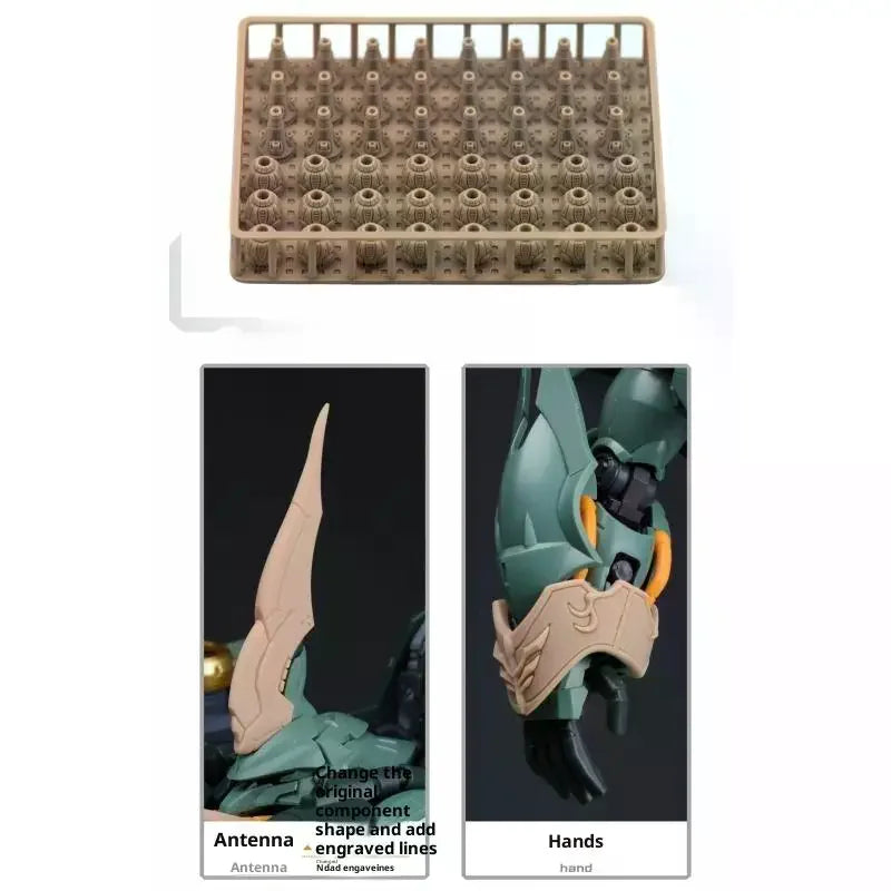 1 Set Antenna Sleeve Insignia Funnels Accessories Package For Osiris Aerial Dominator Model DIY 3D Printed Repair Parts Oasis Select