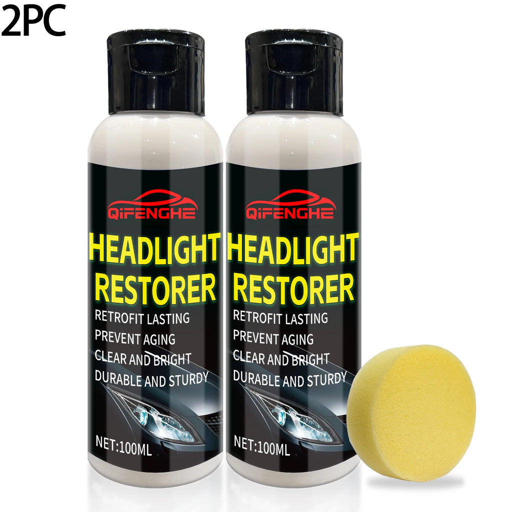 Headlight Lens Restorer – Remove Oxidation, Yellowing & Haze