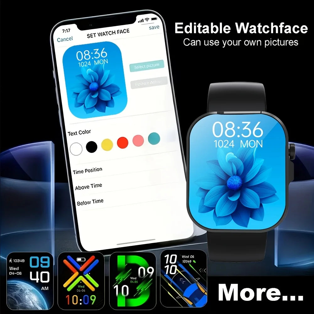 ERUN Premium Smart Watch – GPS, Sports Modes & Alexa