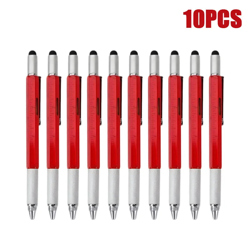 7-in-1 Stylus Pen | Screwdriver, Ruler, Level & Ballpoint