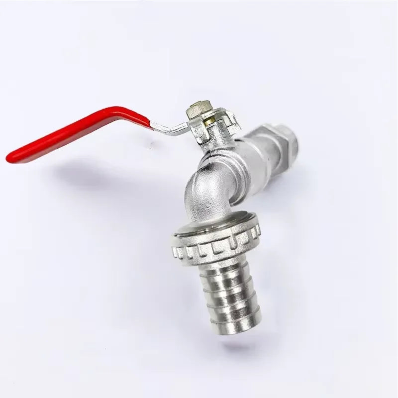1/2" Brass Garden Faucet IBC Tank Water Tap | Antifreeze Valve