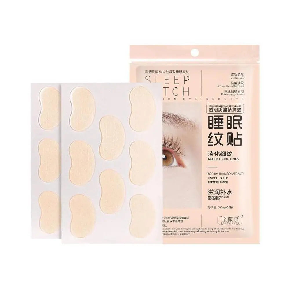 Hyaluronic Acid Overnight Face Patches – Smooth Fine Lines 16pc