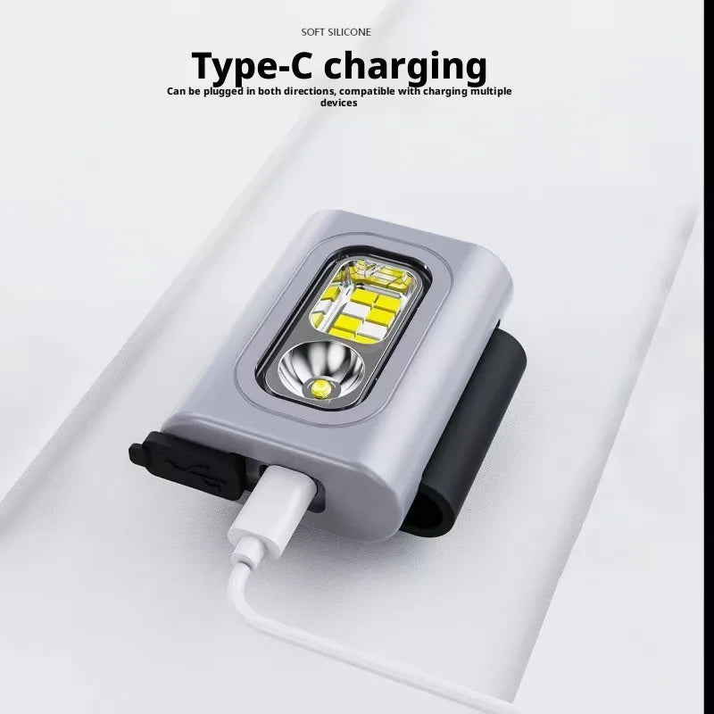 SHINEKNOT Magnetic LED Chest Lamp – Fishing & Night Running