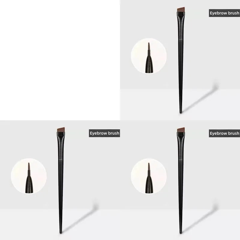 1/2/3/4/5pcs Blade Makeup Brushes Eyebrow Eyeline Brush Angled Flat Finer Cosmetic Brush Professional Liner Brow Make Up Tool Oasis Select 3pcs A