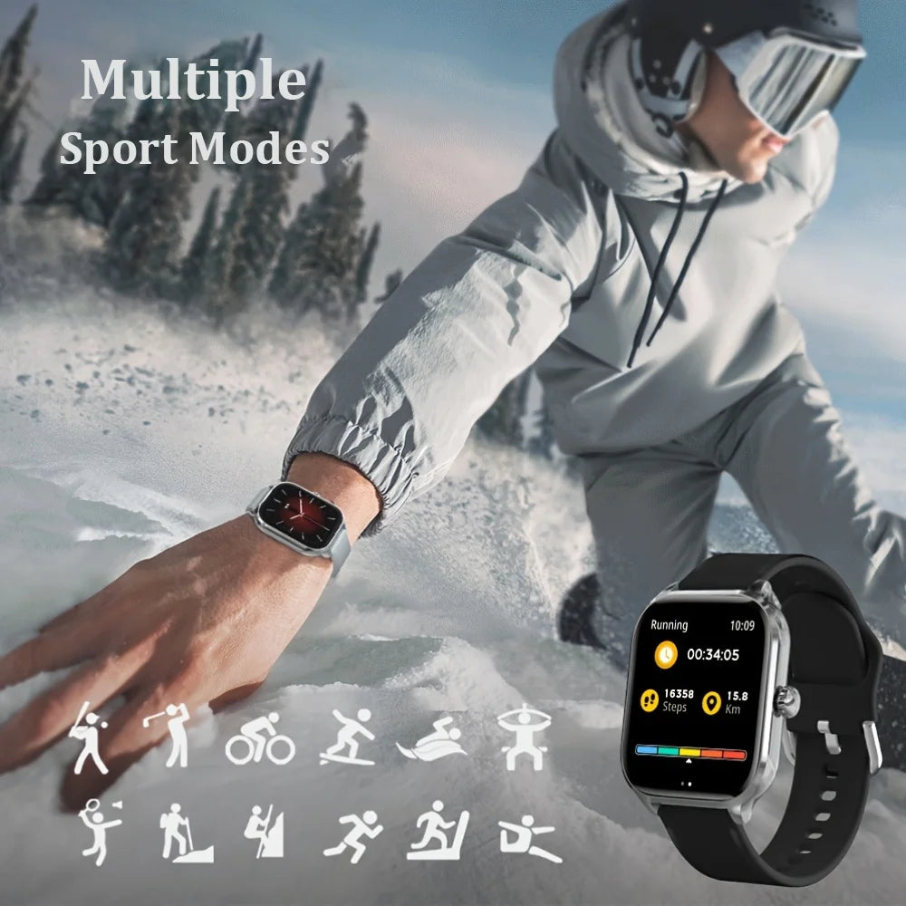 LAXASFIT H9 Smart Watch – Bluetooth Calls & Fitness Tracker Smart Watch Oasis Select