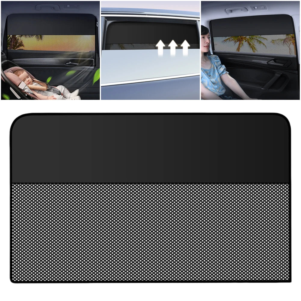 Magnetic Car Window Sun Shades – Light Blocking Side Privacy Car Window Shade Oasis Select