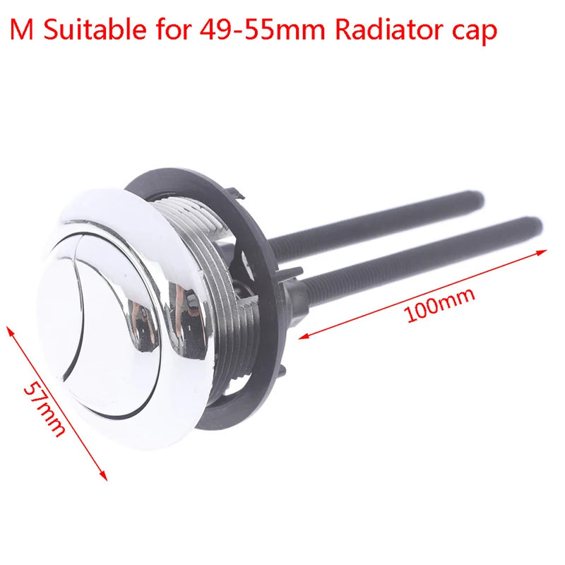 1PC Dual Flush Toilet Tank Button Round Shape Toilet Push Dual Flush Buttons Bathroom Accessories 70mm/57mm/47mm Oasis Select M