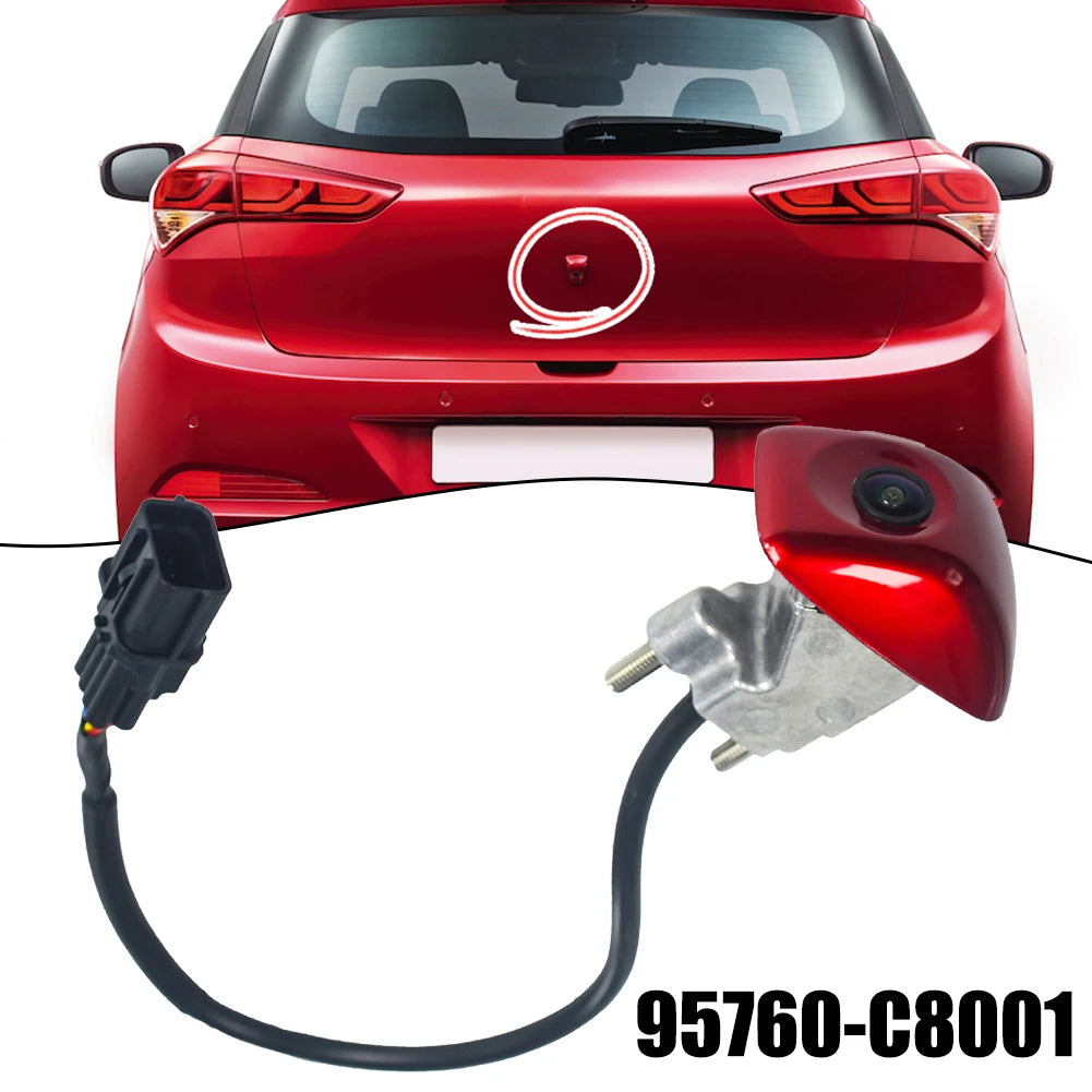 Car Reversing 95760-C8001 Camera Rear View Camera ABS High Universality Fitment No Deformation Quick Installation Wear-resistant Oasis Select