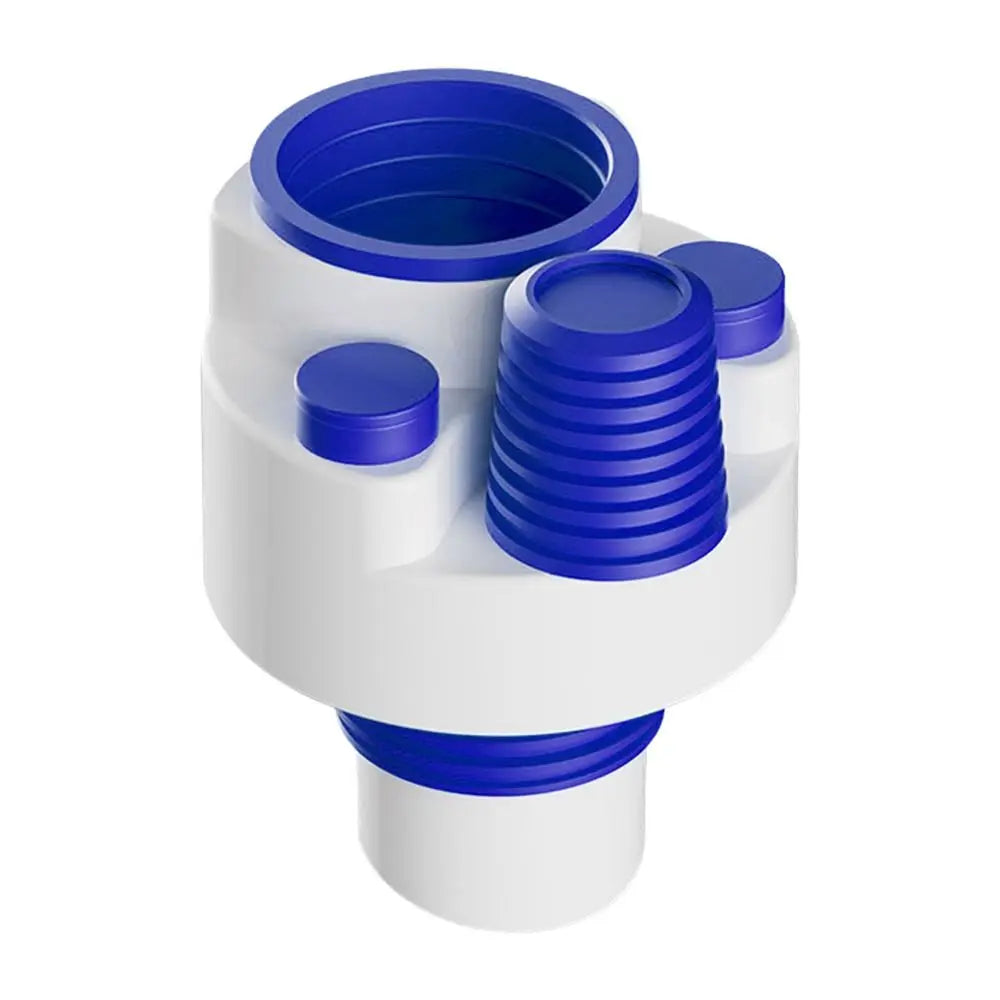 Anti Odor Sink Drain Pipe Adapter Sealing Ring Neat Dishwasher Water Pipe Connector Universal Multifunctional Oasis Select blue