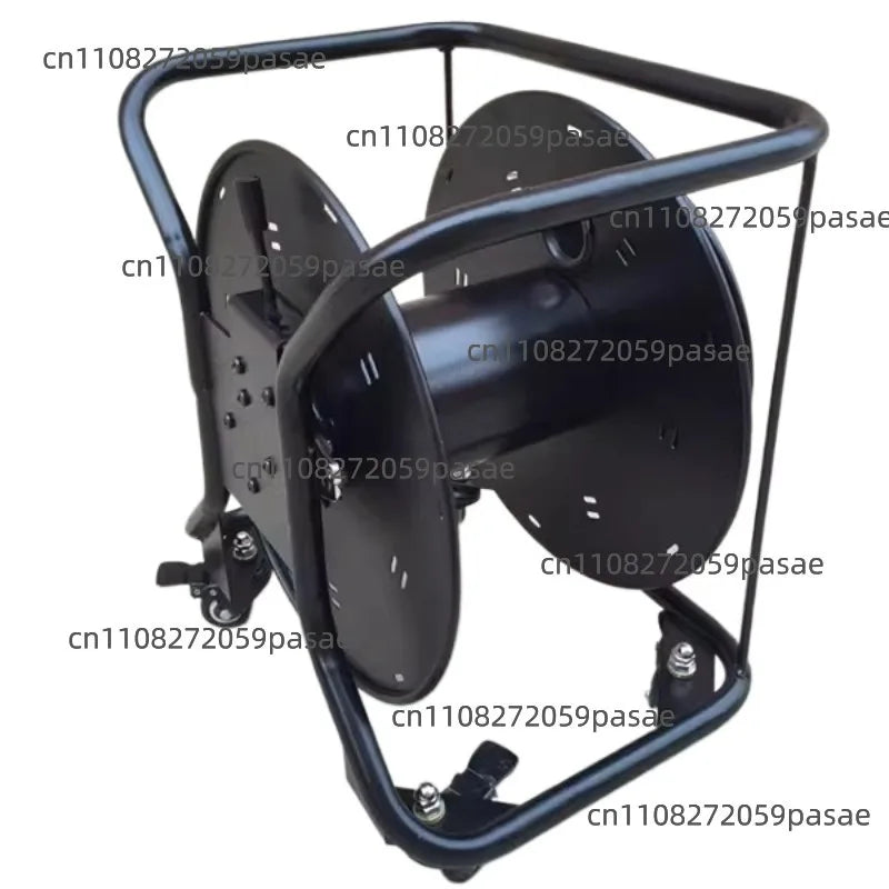 Heavy Duty Hand Push Cable Reel – Thickened Engineering Drum