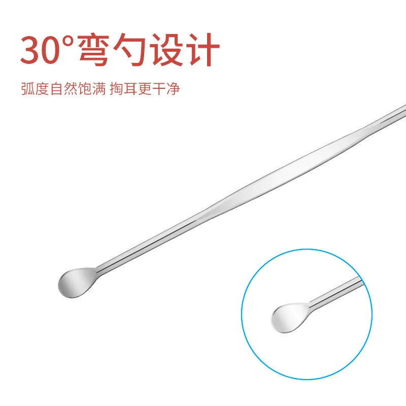 Stainless Steel Ear Wax Removal Tool – Spiral Spring Cleaner Set Ear Wax Removal Tool Oasis Select