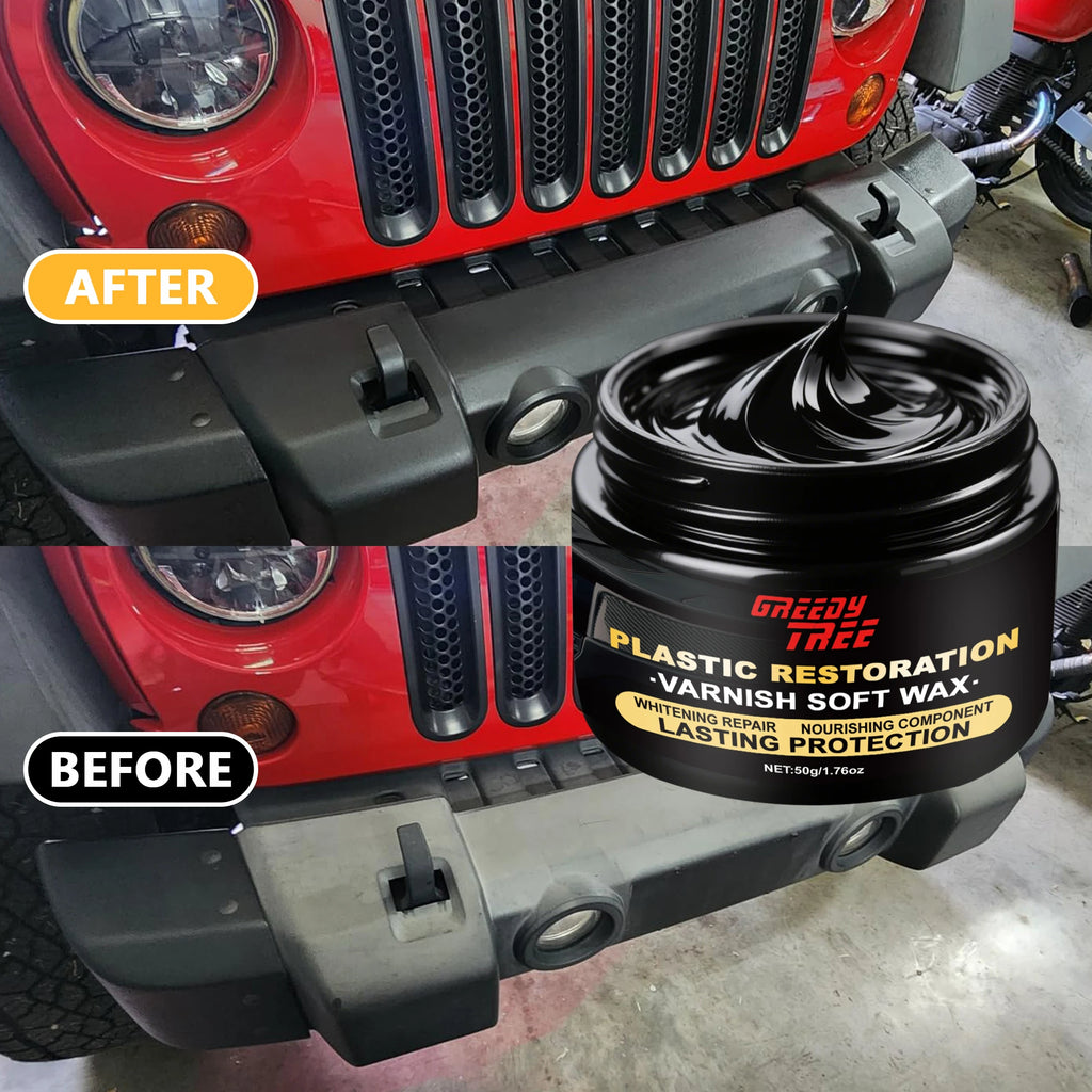 Plastic & Rubber Repair Paste – Scratch Restore & Gloss Finish