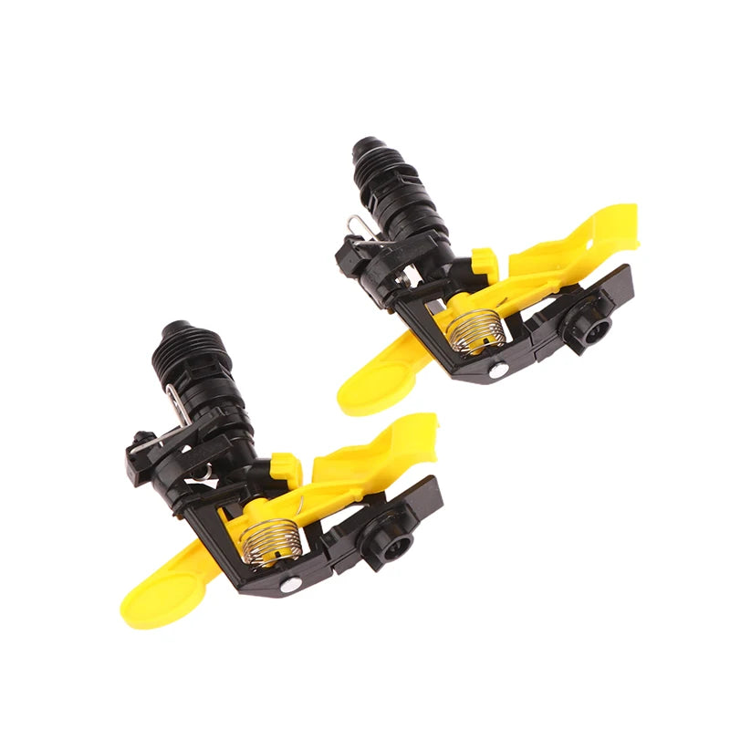 1Piece 1/2" 3/4" Male Thread 360 Degree Rotatable Plastic Sprinklers Rocker Nozzles For Garden Farm Drip Irrigation Sprinklers Oasis Select