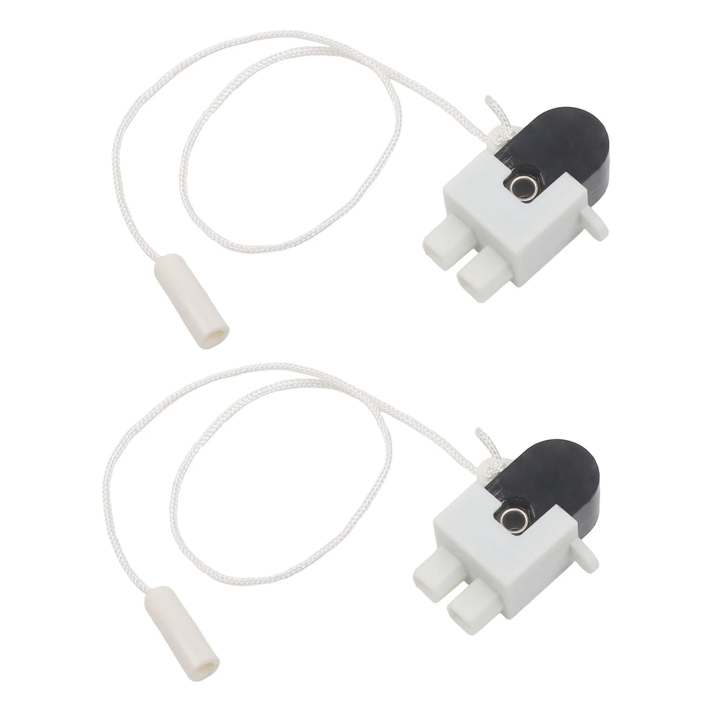 1/2pcs Pull Cord Switch Wall Light Switch With Cord Rotating Pull Cord Switch For Table Lamps Floor-Lamps Ceiling Lamp Switch Oasis Select