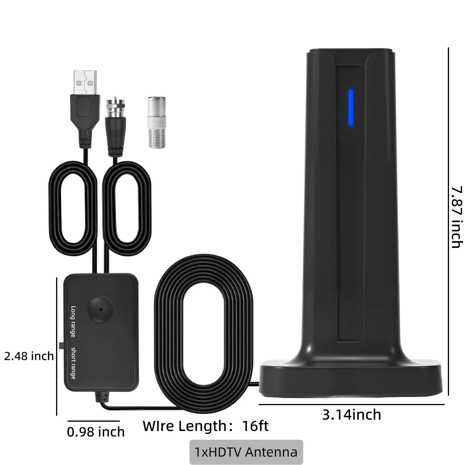 New DTMB digital TV antenna receiver indoor and outdoor high-definition digital ground wave HDTV antenna Oasis Select