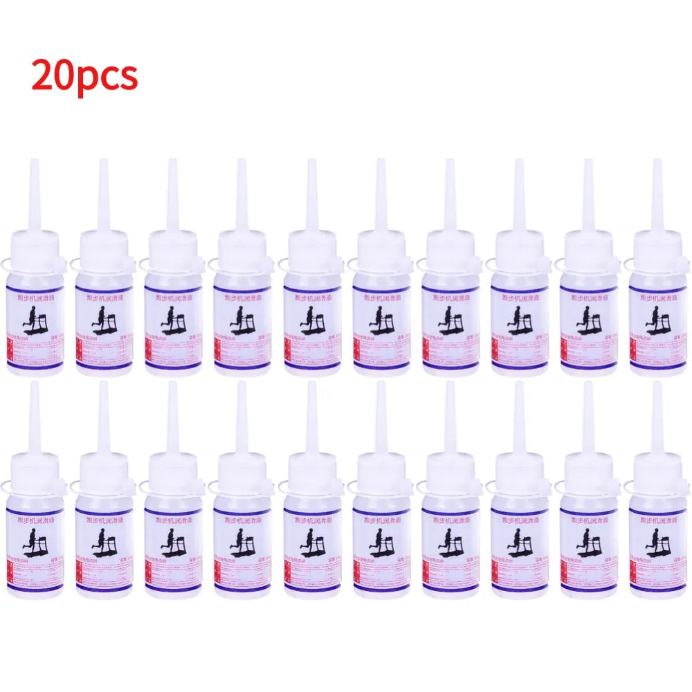 Silicone Treadmill Belt Lubricant No Odor Treadmill Silicone Lubricant Running Machine Maintenance Oil Walking Pad Silicone Oil Oasis Select 20pcs