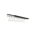 Sliding Rail S Hooks – No-Drill Wall Jewelry Organizer 30cm