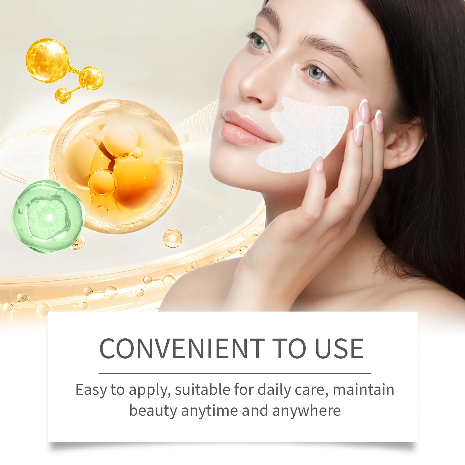 Smile Lines Patch Nasolabial Folds Patches Anti-Smile Line Lifting Firming Facial Skin Fade Fine Lines Marionette Lines Hydratin Oasis Select