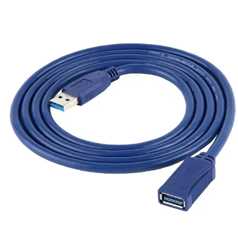 5m 3m 1m USB 3.0 Extension Cable Male to Female M/F Cord Adapter Data Transfer Charging Transmission Hard Disk Connection Cable Oasis Select